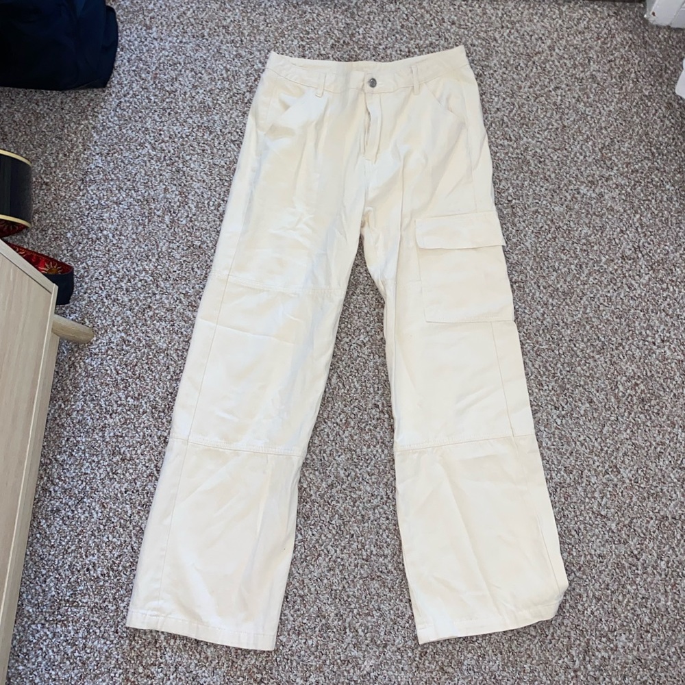 Animari cream cargo pants